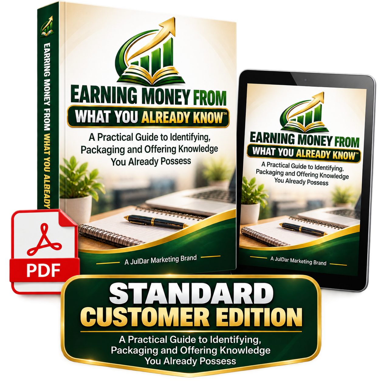 Earning Money From What You Already Know Standard Customer Edition guide and digital PDF bundle